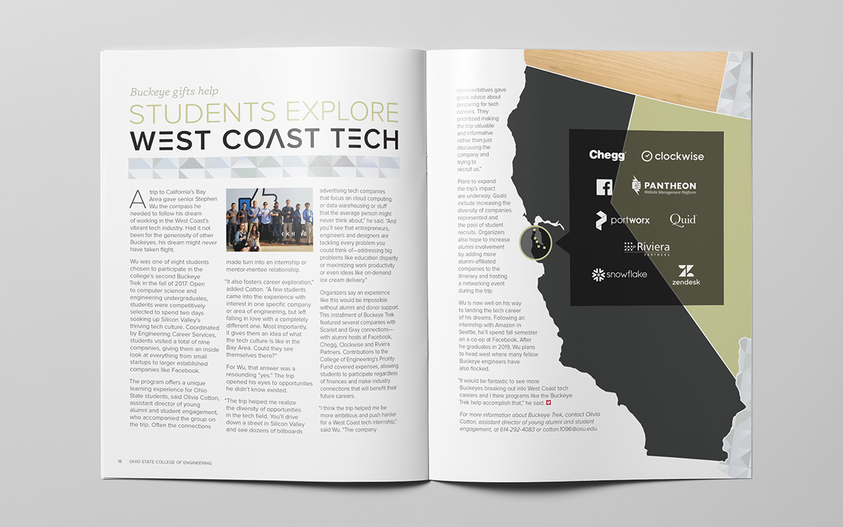 Impact Report spread