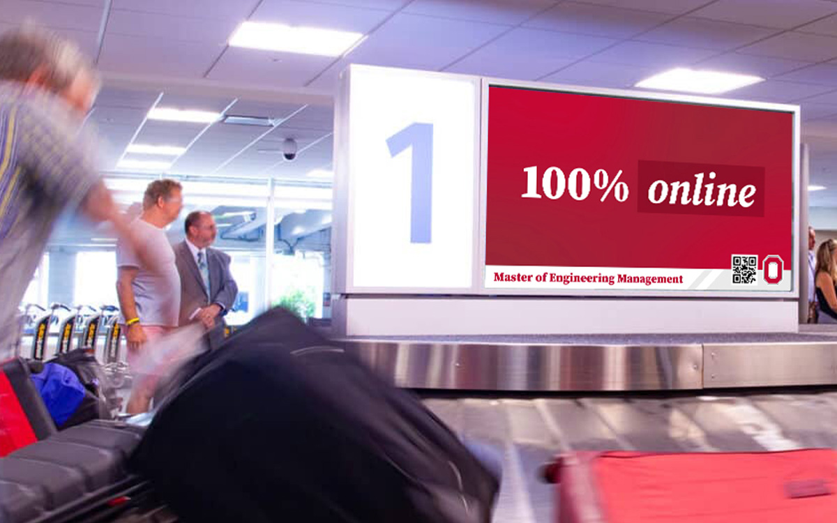 Professional Programs airport ad