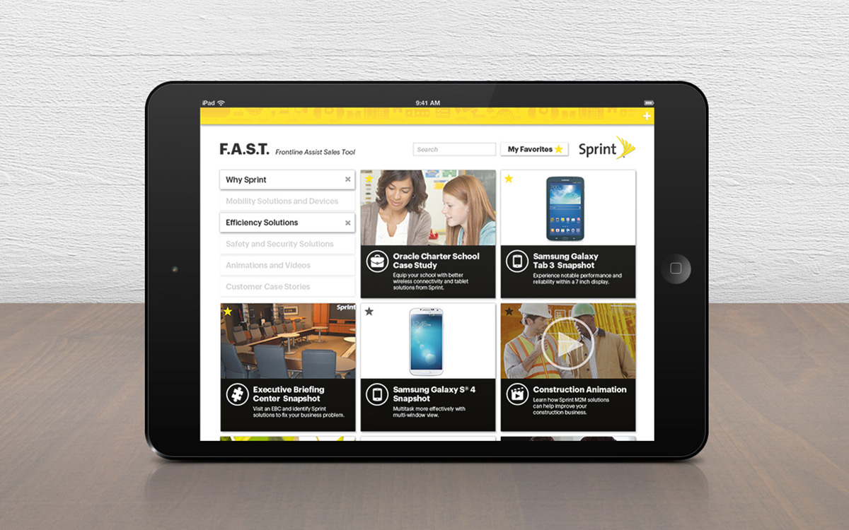 Sprint app logo