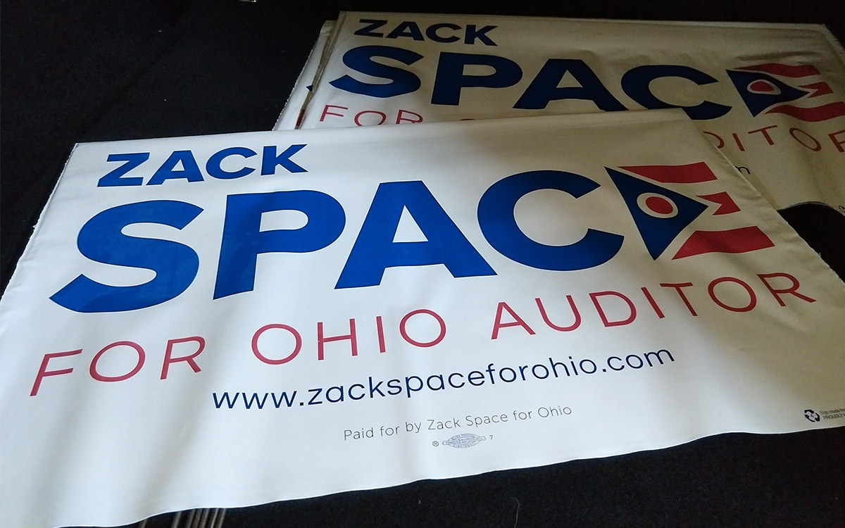 Zack Space for Ohio Auditor logo